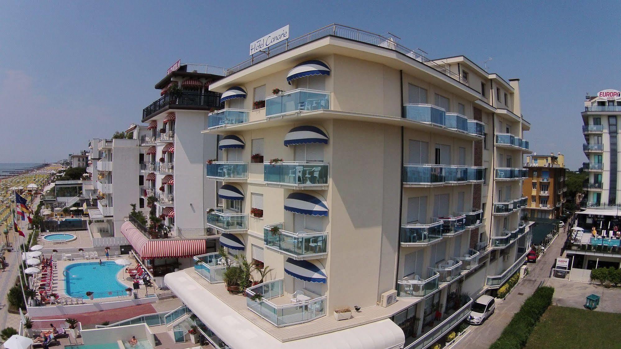 Hotel Canarie Lido di Jesolo Exteriör bild